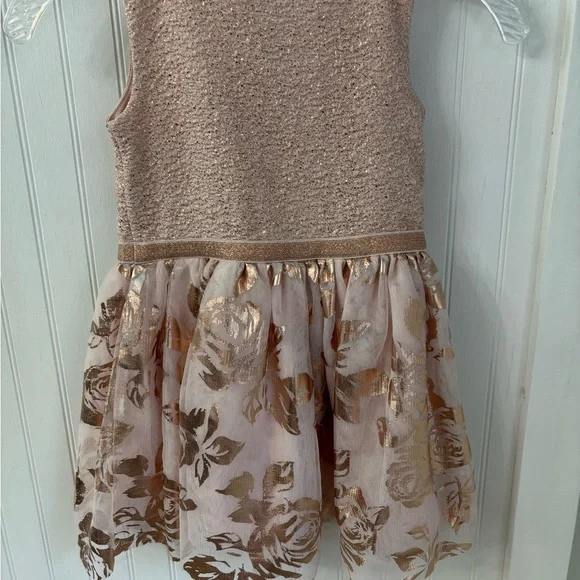 The Children's Place Blush and Gold Dress - Picture 3 of 3